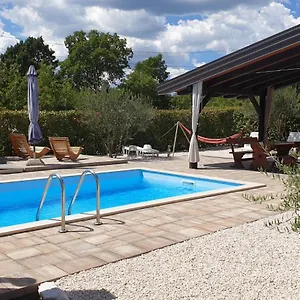  Ferienhaus Kras Rabac Labin Ripenda Pool